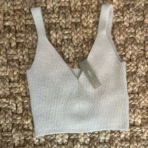 J.Crew Cashmere Cropped Sweater-tank